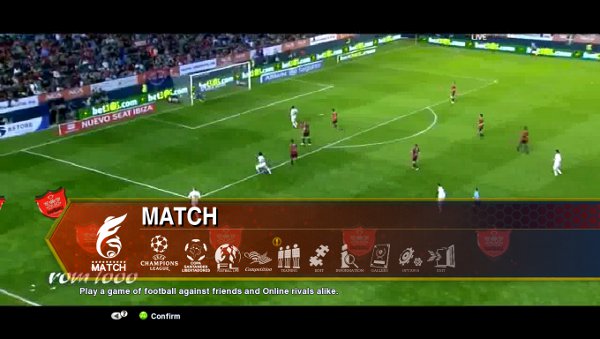 intro y menu cristiano ronaldo pes 2013